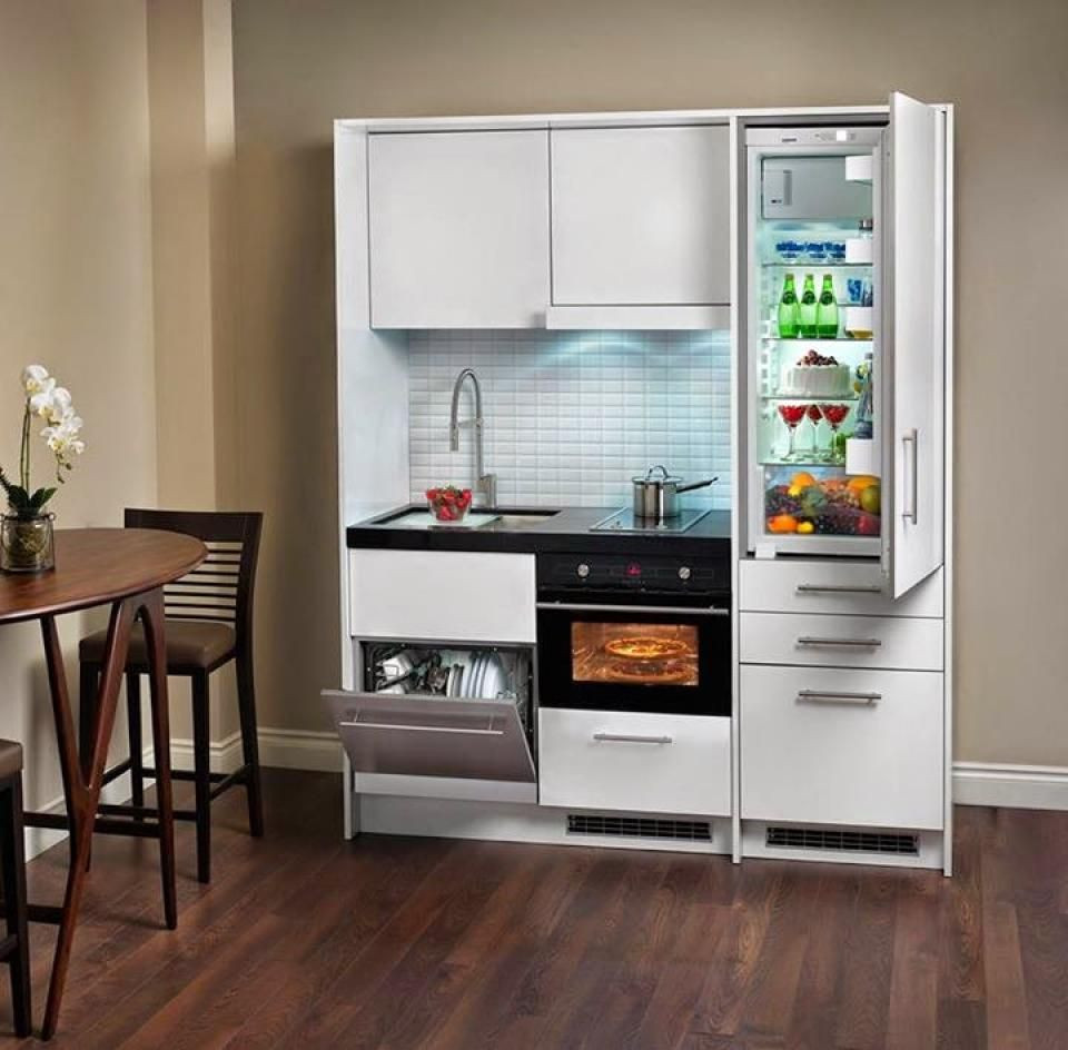 Small Kitchen Cabinet Set
 ergonomic small cabinet appliances for small apartments