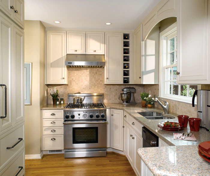 Small Kitchen Cabinets Designs
 Small Kitchen Design with f White Cabinets Decora