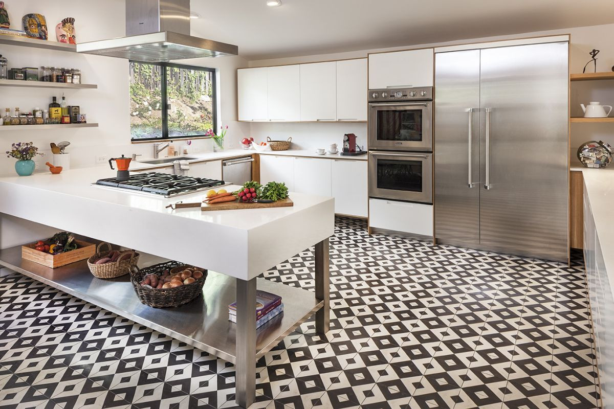 Small Kitchen Floor Tile Ideas
 18 Beautiful Examples of Kitchen Floor Tile