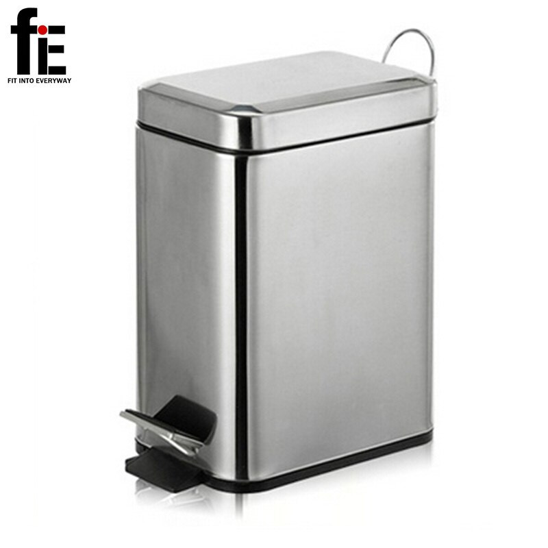 Small Kitchen Garbage Can Lovely 3 5l Mini Stainless Steel Garbage Press Dustbin Small