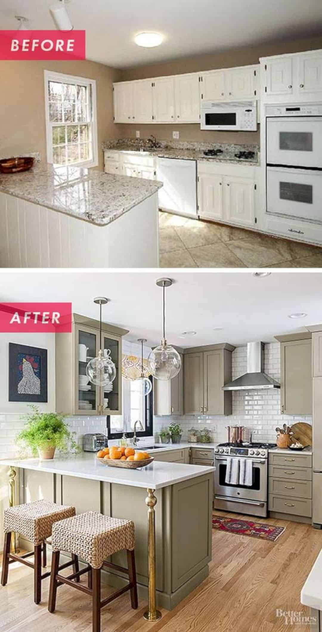Small Kitchen Makeover Ideas
 15 Clever Renovation Ideas to Update Your Small Kitchen