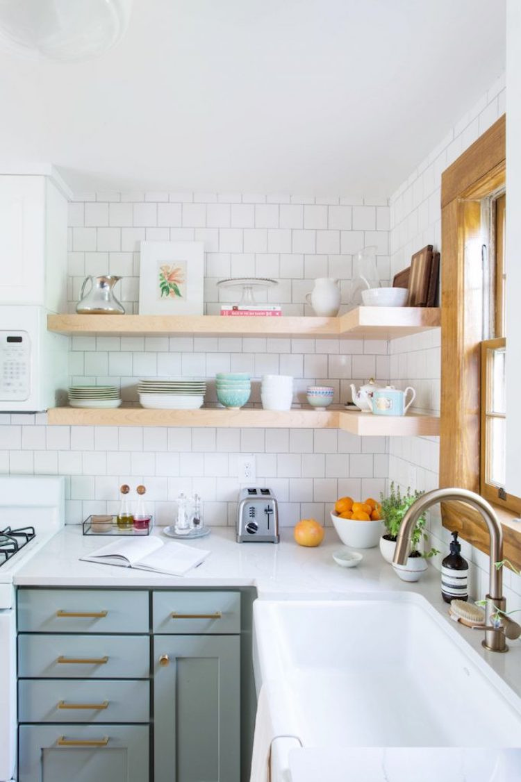 Small Kitchen Open Shelving
 10 Lovely Kitchens With Open Shelving
