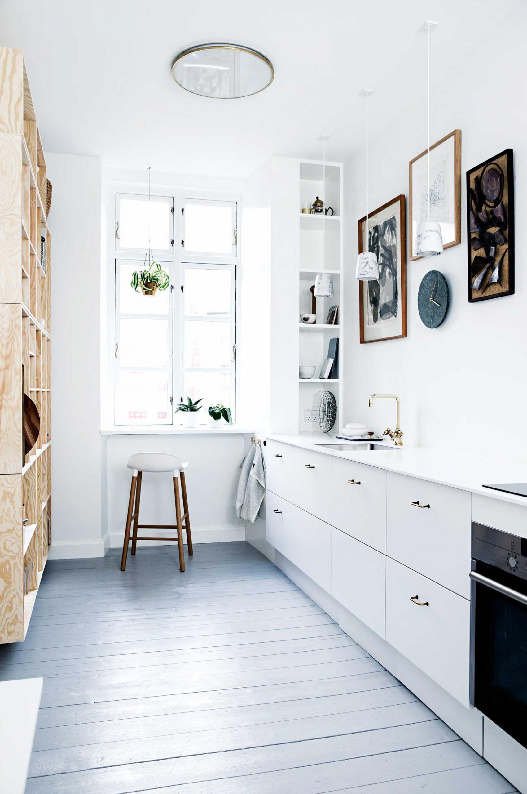Small Kitchen Open Shelving
 decordots Two looks of a small kitchen with amazing open