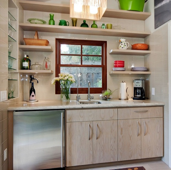 Small Kitchen Open Shelving
 Beautiful And Functional Storage With Kitchen Open