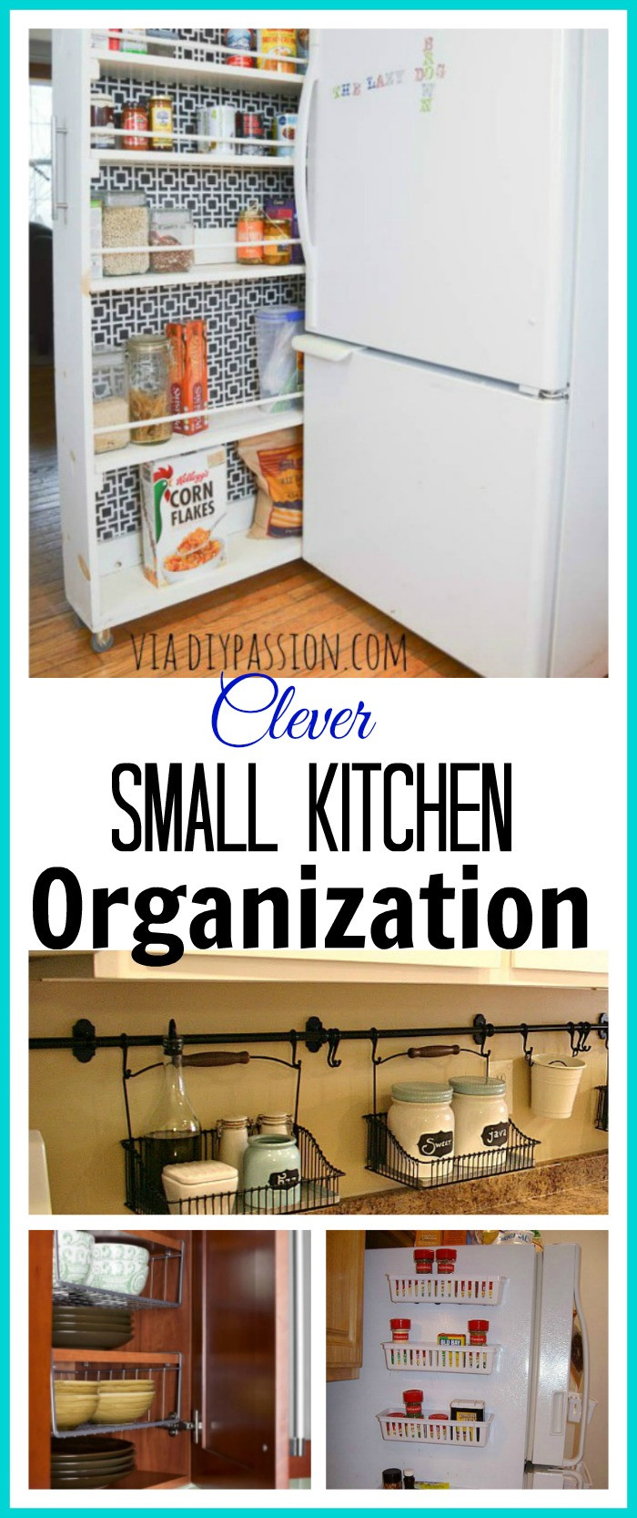 Small Kitchen Organization Ideas
 10 Ideas For Organizing a Small Kitchen A Cultivated Nest