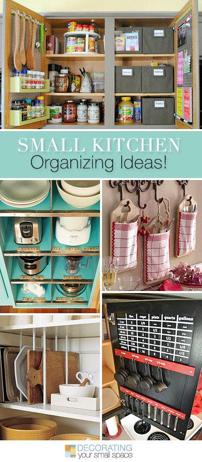 Small Kitchen Organization Ideas
 Small Kitchen Organizing Ideas • Tips Ideas and Tutorials