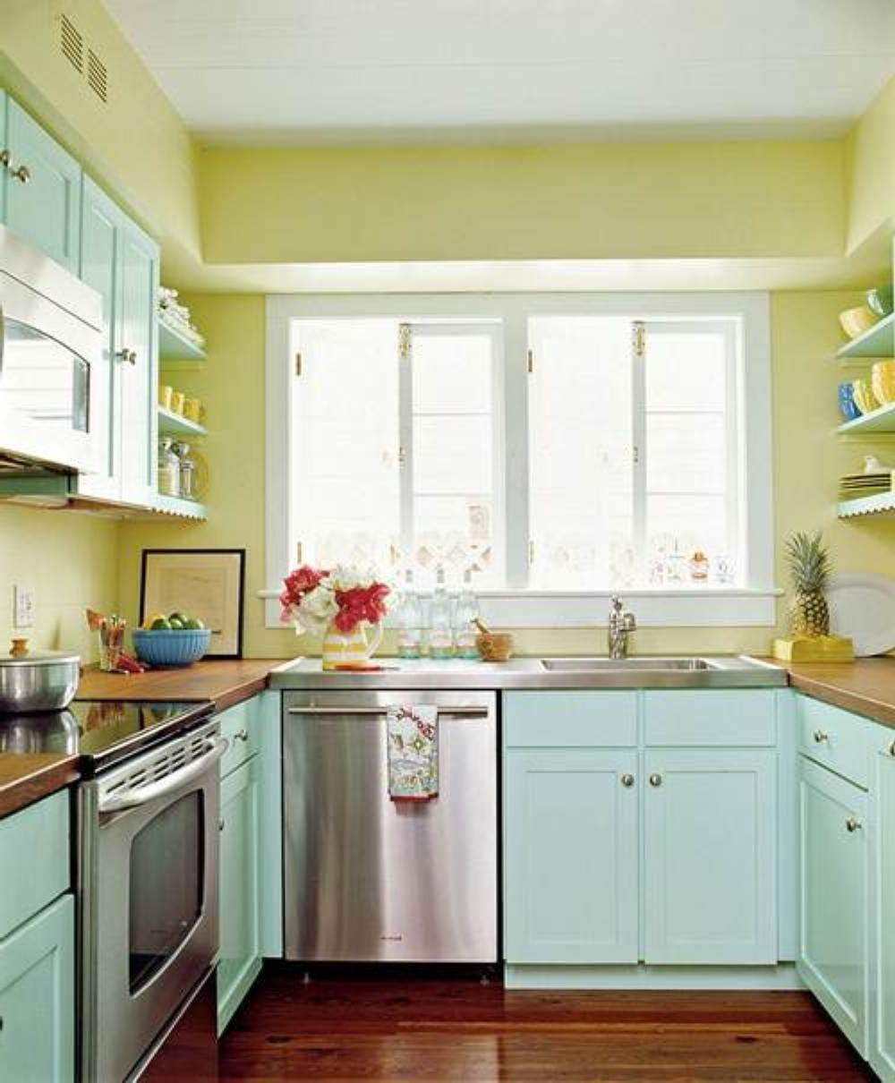 Small Kitchen Paint Colours
 57 Small Kitchen Ideas That Prove Size Doesn t Matter