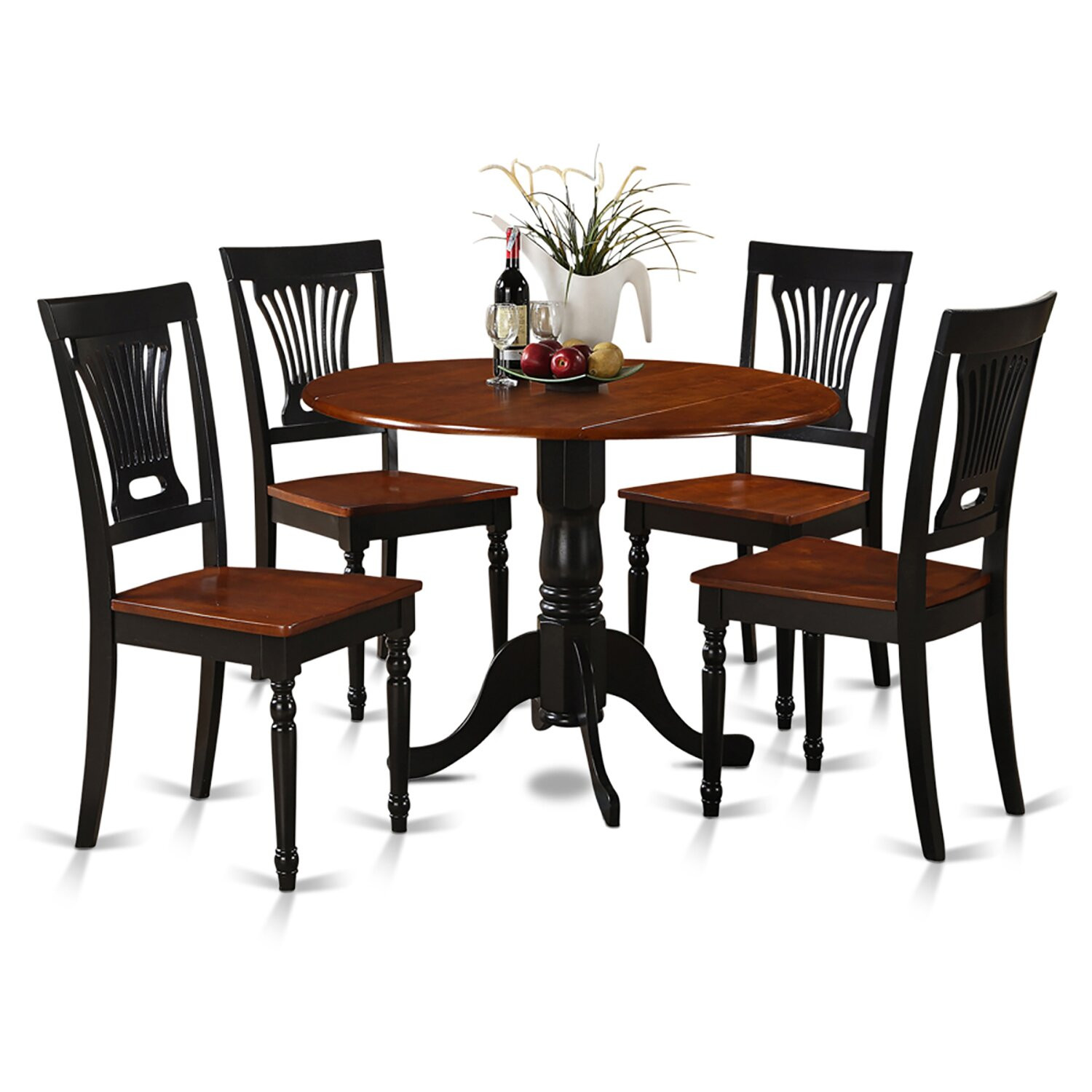 Small Kitchen Table For 4
 Wooden Importers Dublin 5 Piece Dining Set & Reviews