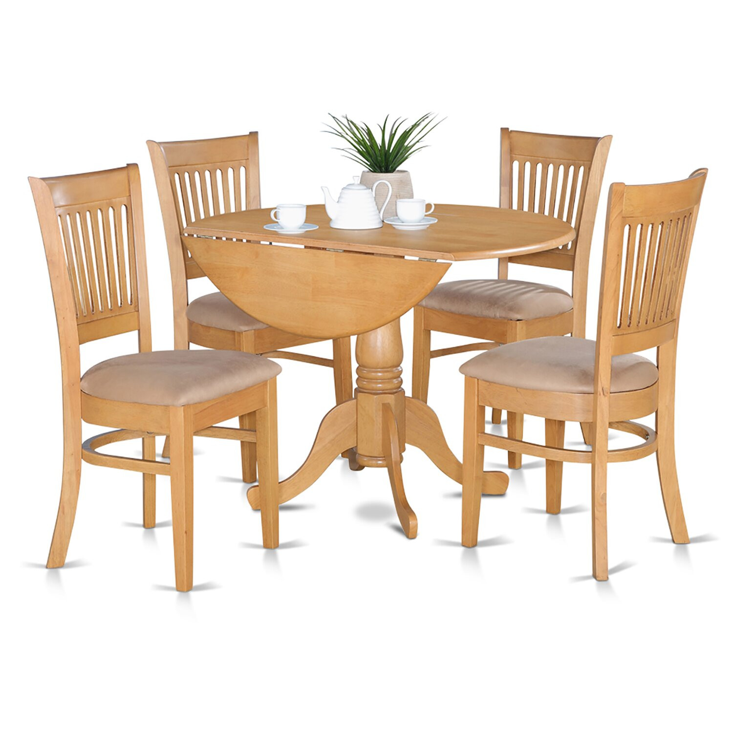 Small Kitchen Table For 4
 East West Dublin 5 Piece Dining Set & Reviews