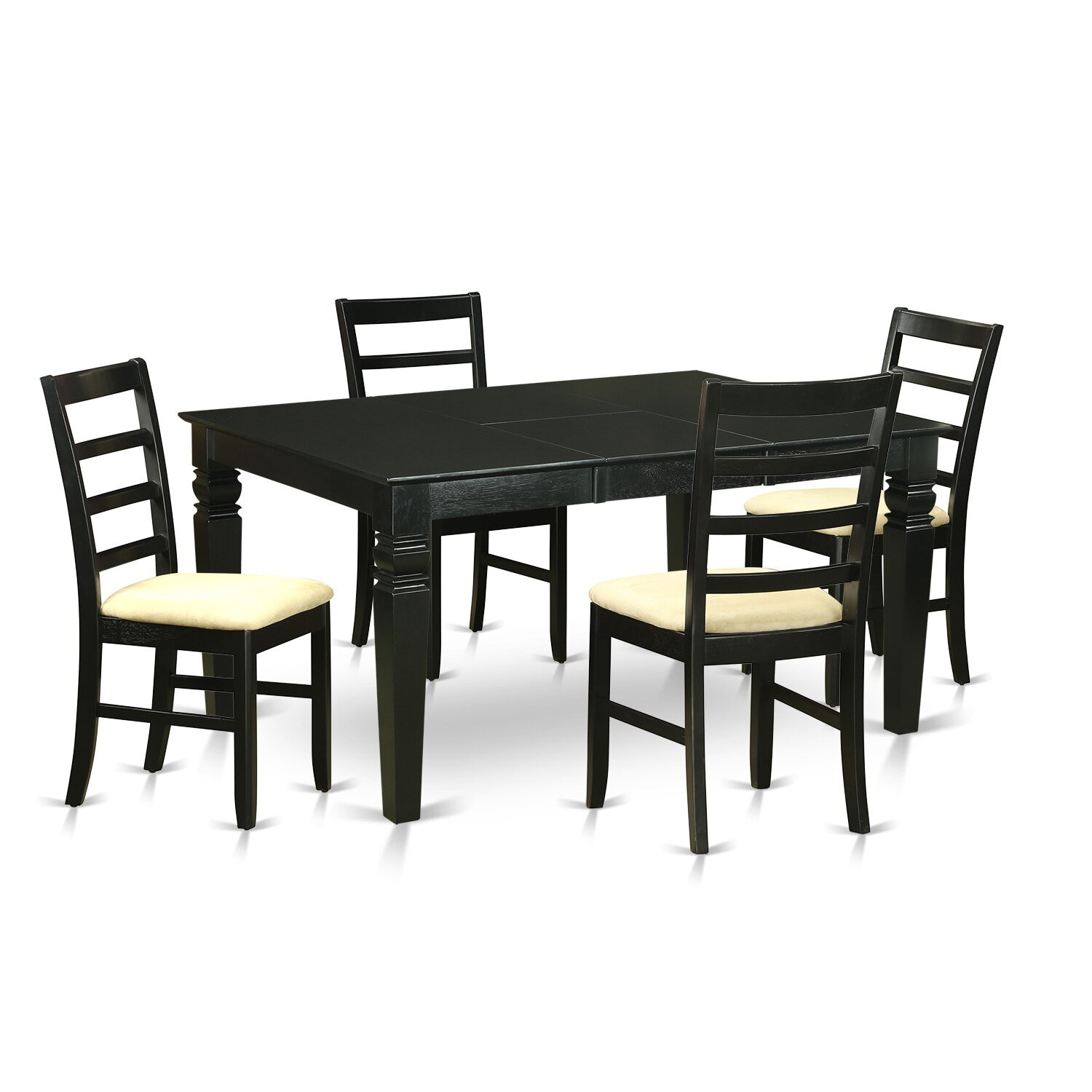 Small Kitchen Table For 4
 Wooden Importers Weston 5 Piece Dining Set