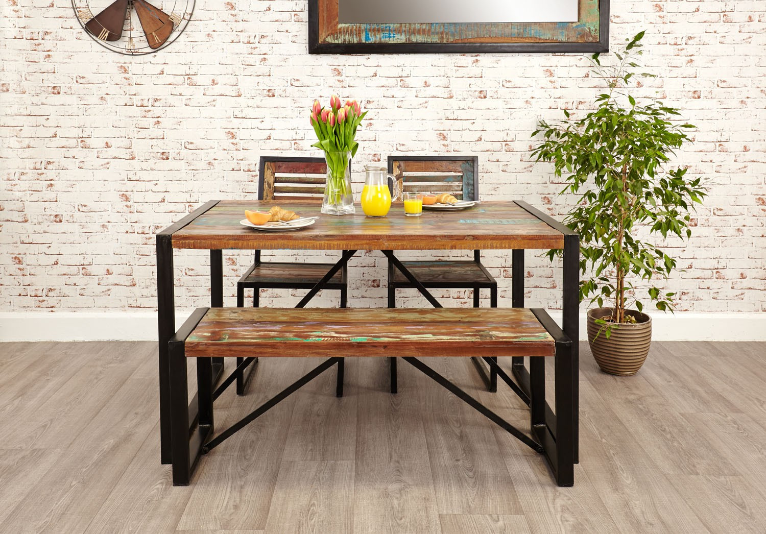 Small Kitchen Tables With Bench
 Urban Chic Dining Table Small Dining Tables Dining