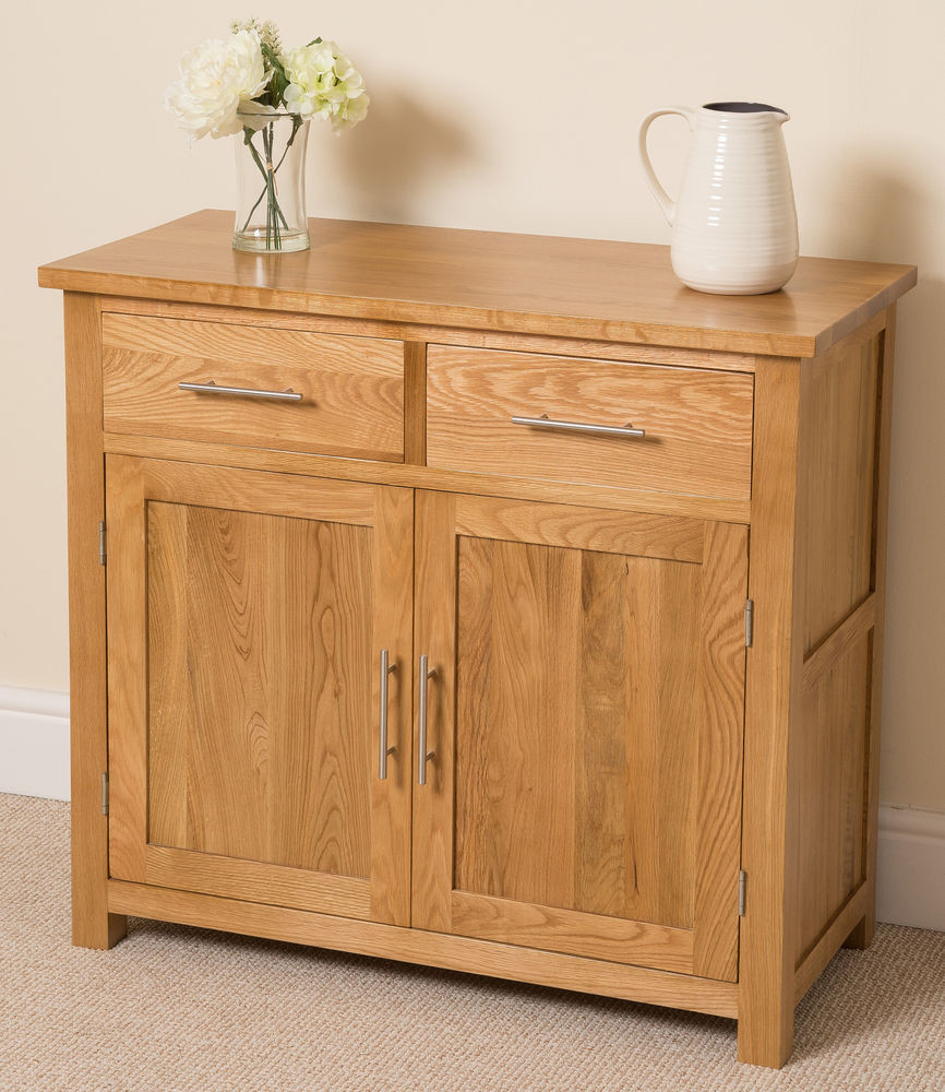 Small Living Room Cabinet
 Oslo Solid Oak Small Sideboard Cabinet Storage Unit