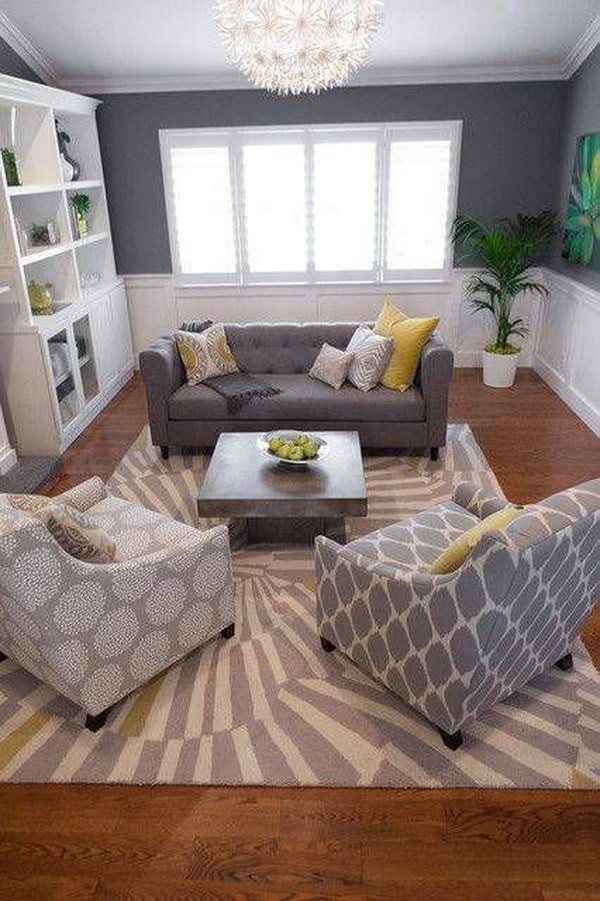 21 Perfect Small Living Room Layout Examples - Home, Decoration, Style