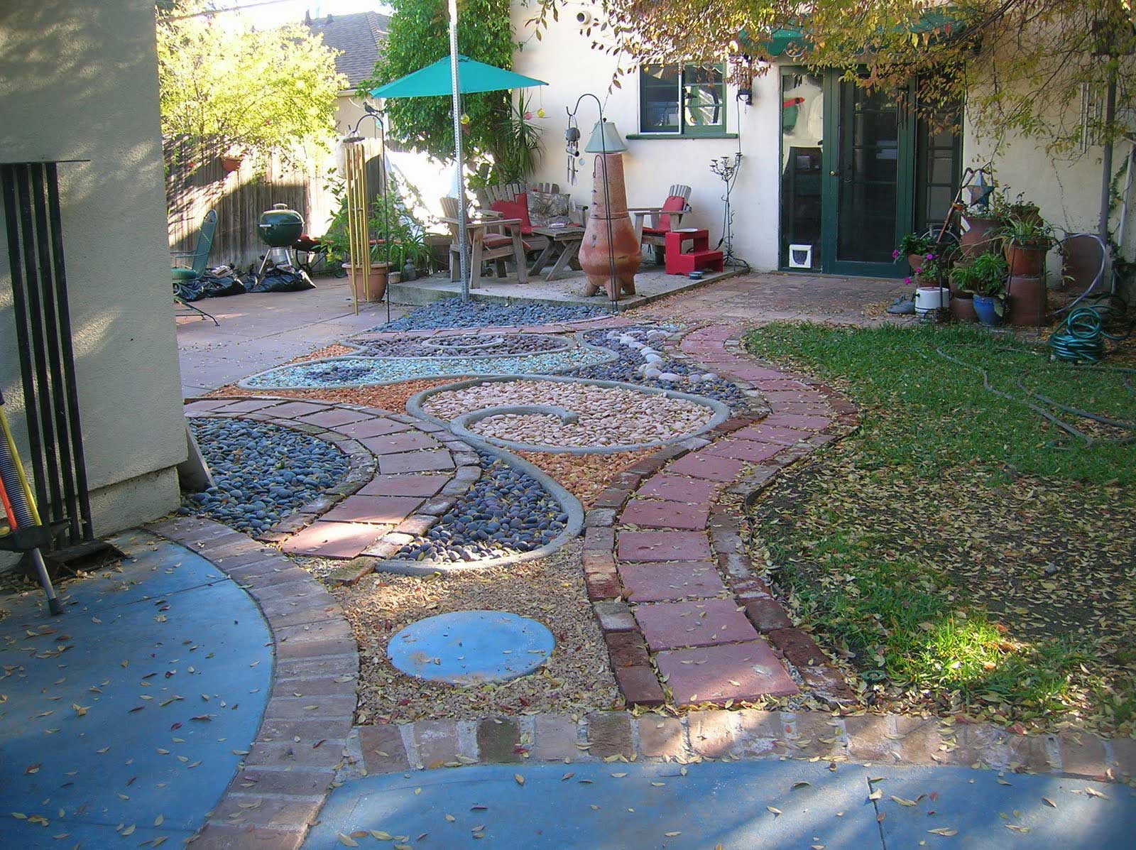 Small Patio Landscaping Ideas
 Backyard Landscape Ideas with Natural Touch for Modern