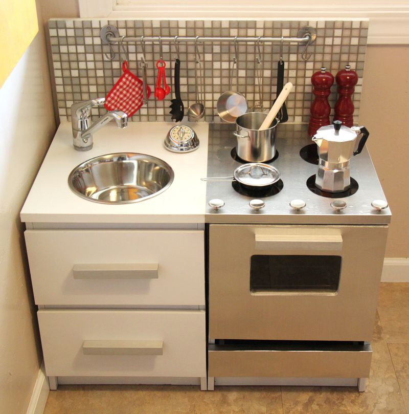 Small Play Kitchen
 After
