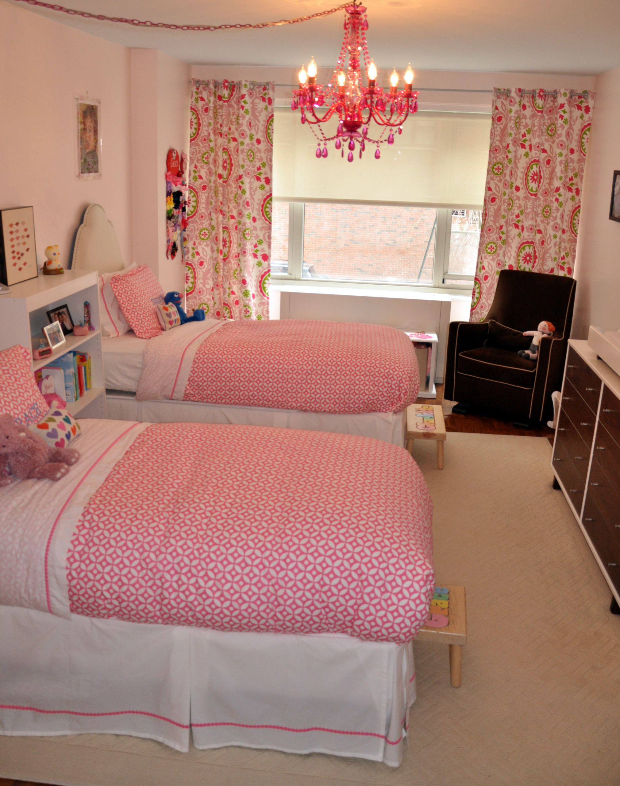 Small Shared Bedroom
 Little Girls d Pink Bedroom Project Nursery