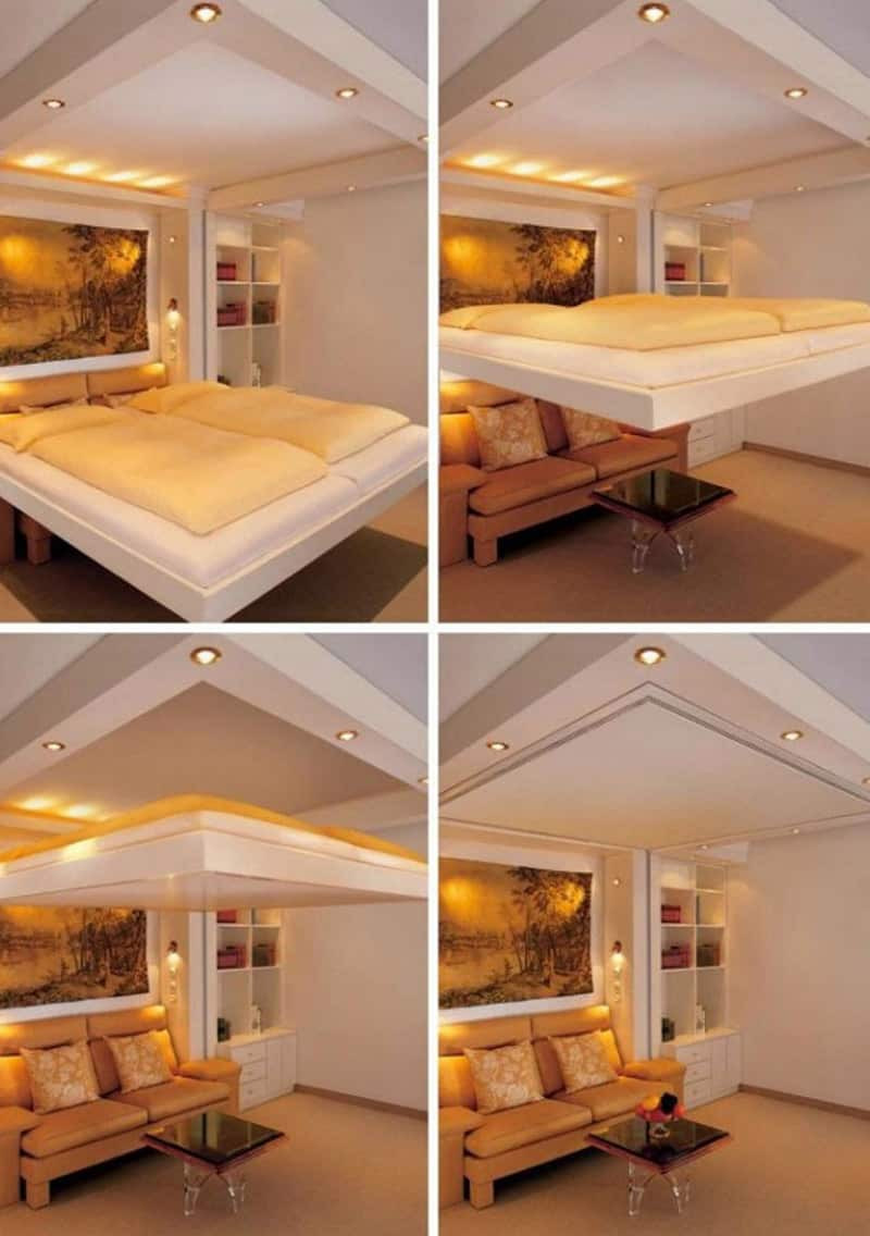 Small Space Bedroom Ideas
 25 Ideas of Space Saving Beds for Small Rooms