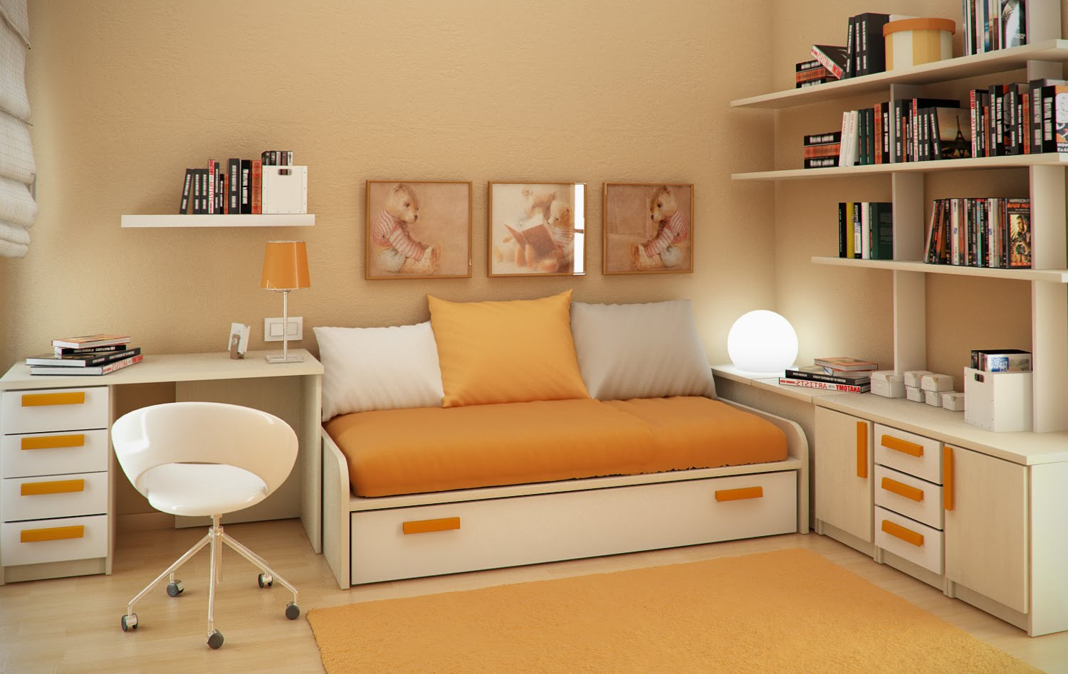 Small Space Bedroom Ideas
 Small Floorspace Kids Rooms