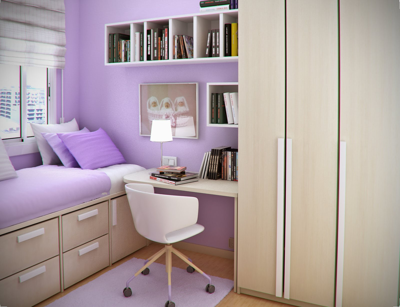 Small Space Bedroom
 Small Bedroom Desks – HomesFeed