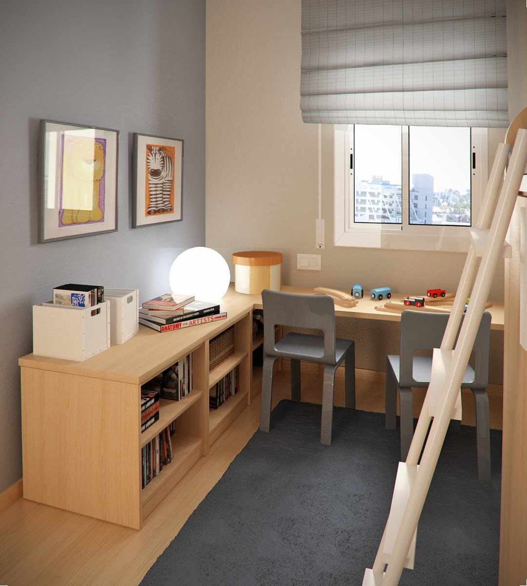 Small Space Kids Room
 Small Floorspace Kids Rooms