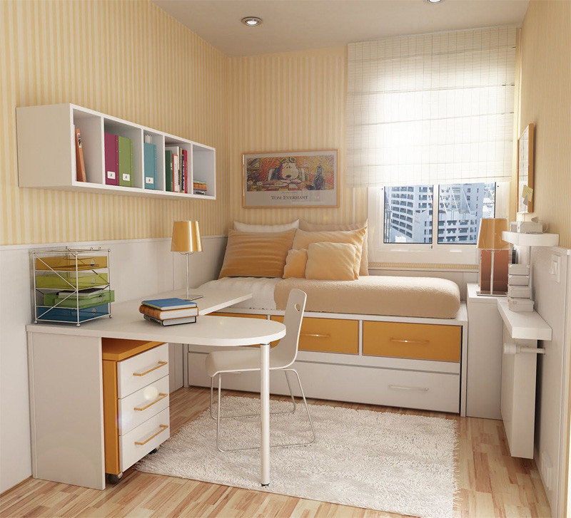 Small Teen Bedroom Ideas
 50 Thoughtful Teenage Bedroom Layouts