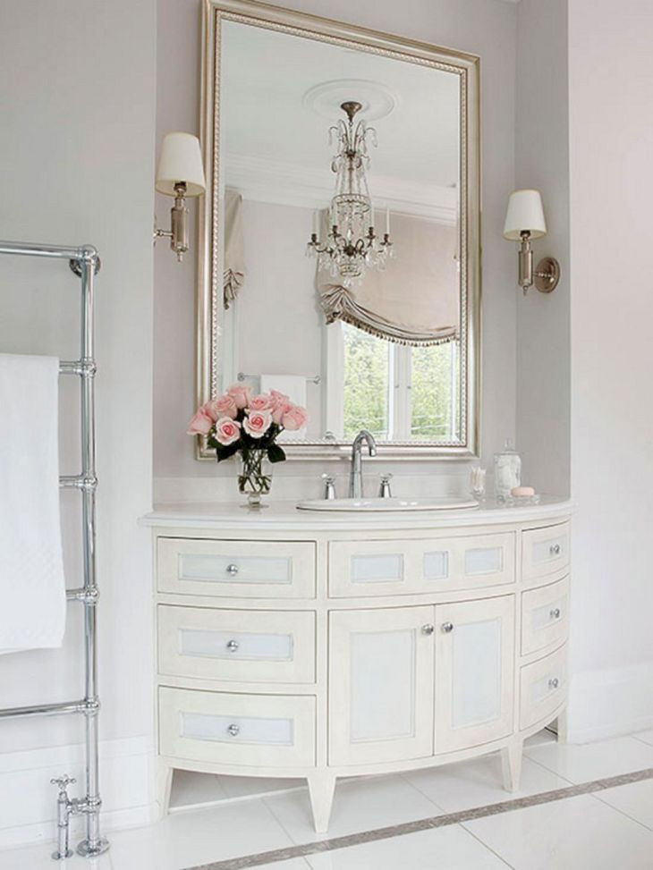 Small White Bathroom Vanity
 Elegant White Bathroom Vanity Ideas 55 Most Beautiful