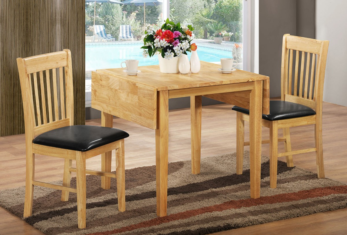 Small Wooden Kitchen Tables
 5 Styles of Drop Leaf Dining Table for Small Spaces