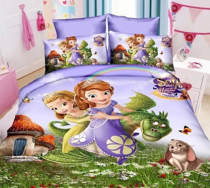 Sofia The First Bedroom Decor
 sofia the first printed bedding sets Children Girl s