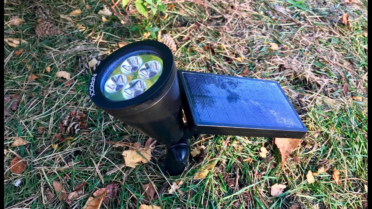 Solar Led Landscape Lighting
 InaRock 2 in 1 Solar Powered LED Outdoor Garden Spotlight