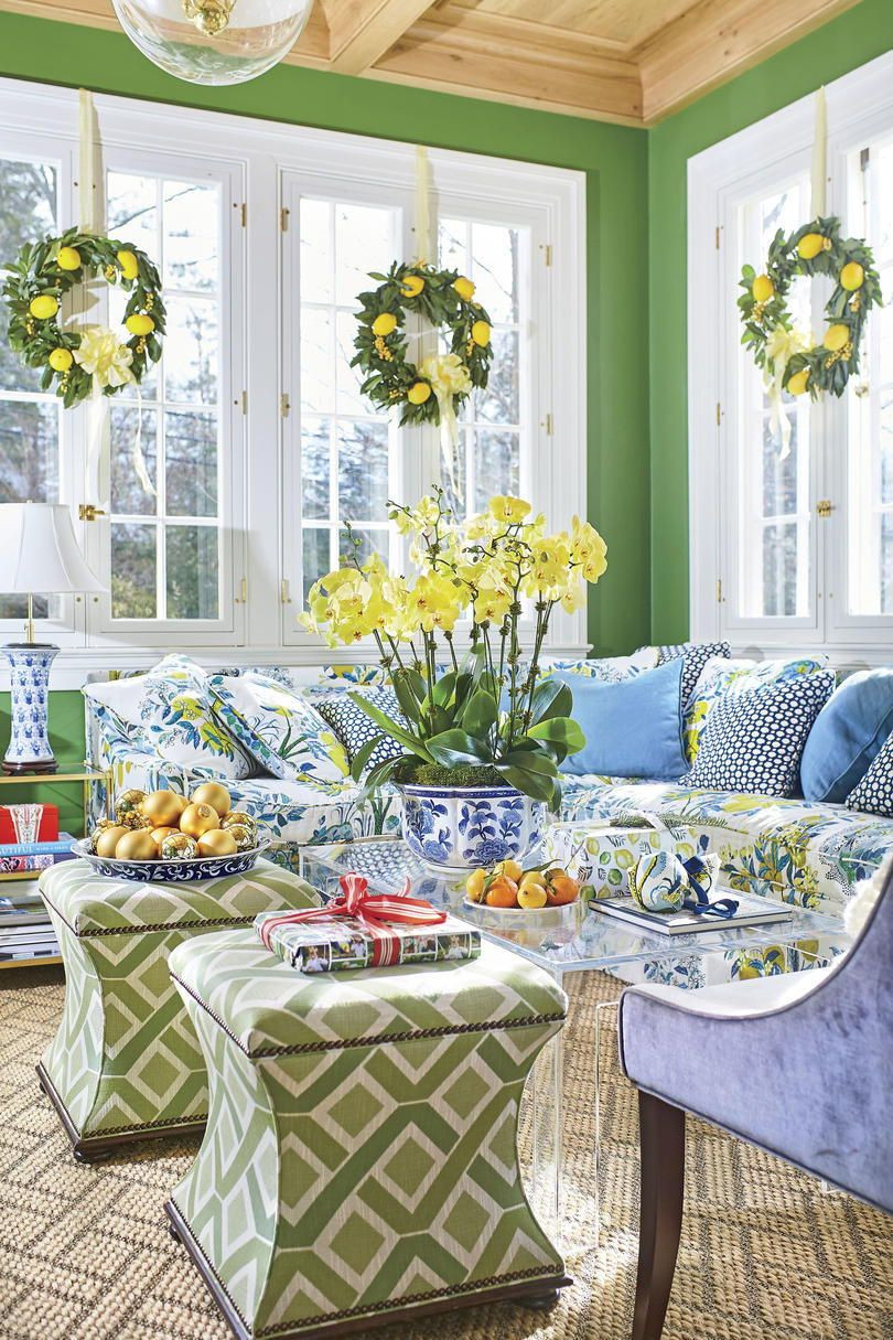 Southern Living Home Decor Party
 You Must See This Colorful Home Bursting With Christmas