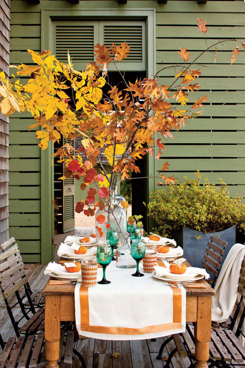 Southern Living Home Decor Party
 Fall Table Decor Southern Living