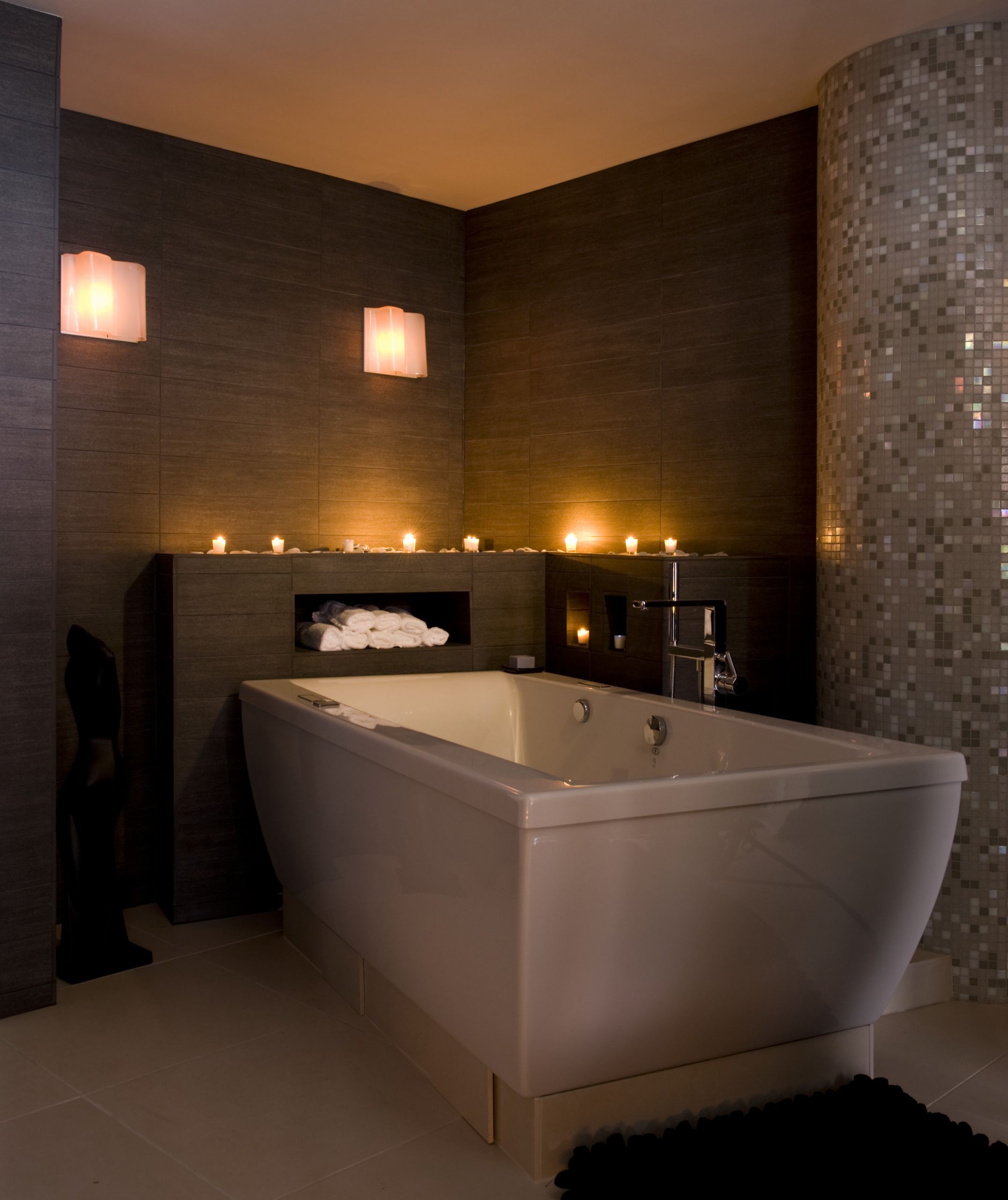 Spa Master Bathroom
 “Spa” Master Bath – Veseli Design Build Inc