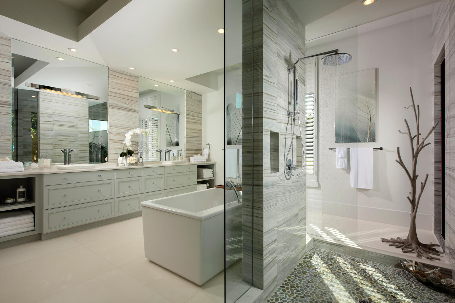 Spa Master Bathroom
 Rejuvenate Your Senses with Luxury Master Bathroom Designs