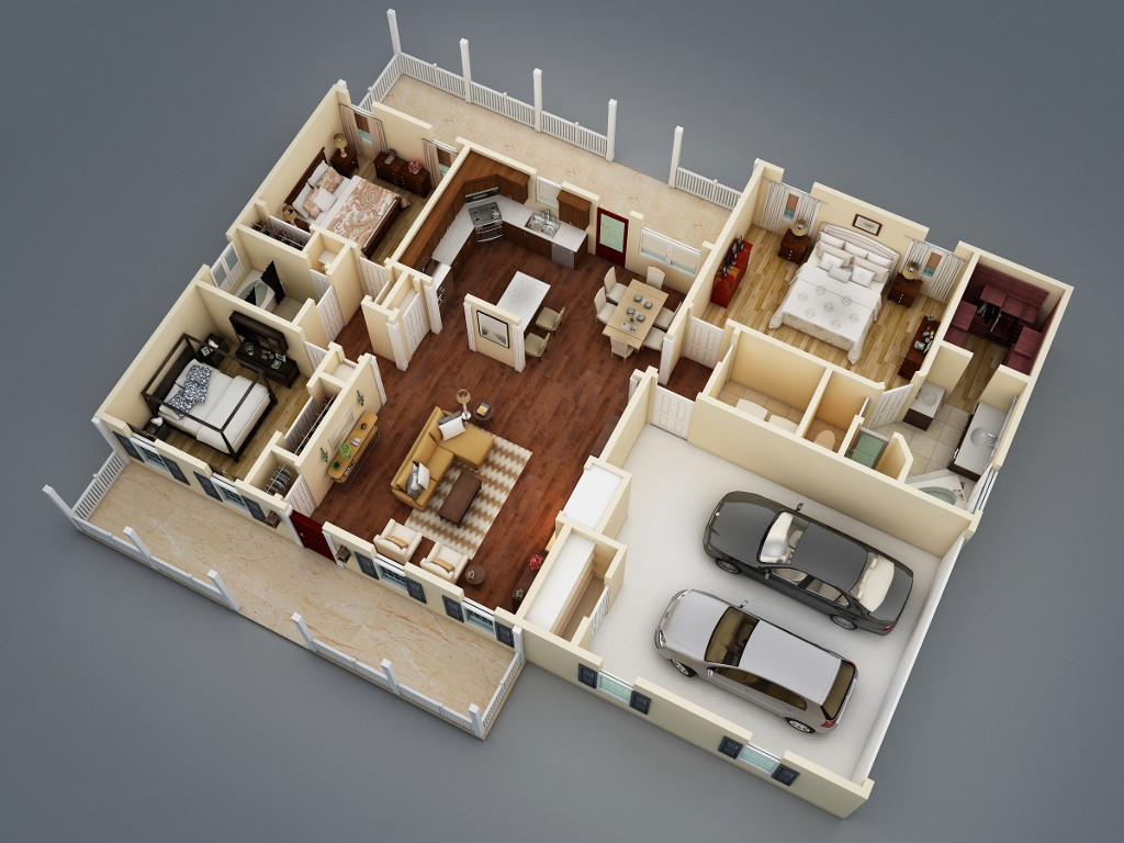 Split Master Bedroom Floor Plans
 What Makes a Split Bedroom Floor Plan Ideal The House
