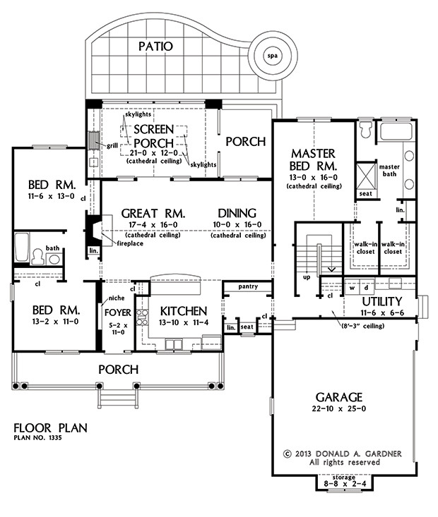 Split Master Bedroom Floor Plans
 PLAN OF THE WEEK Split Bedroom Layouts Don Gardner