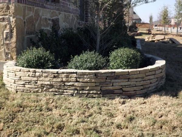 Stacked Stone Landscape Edging
 Top 40 Best Stone Edging Ideas Exterior Landscaping Designs