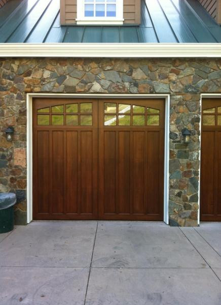 Stained Garage Doors
 Custom Stain Grade Garage Doors Selections Madden Door