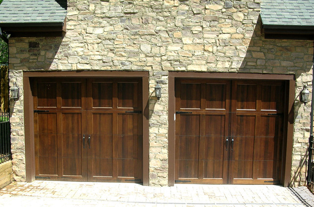Stained Garage Doors
 Wood Stained Garage Doors Modern Garage Doors And