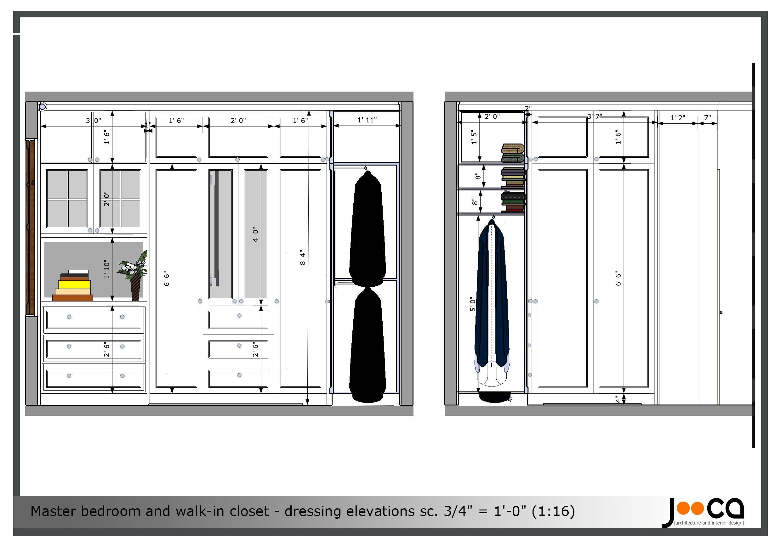 Standard Bedroom Closet Dimensions
 What is the standard depth of a bedroom closet MISHKANET
