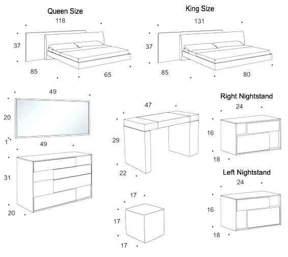 Standard Bedroom Dimensions
 Standard Couch Dimensions Standard Furniture Sizes