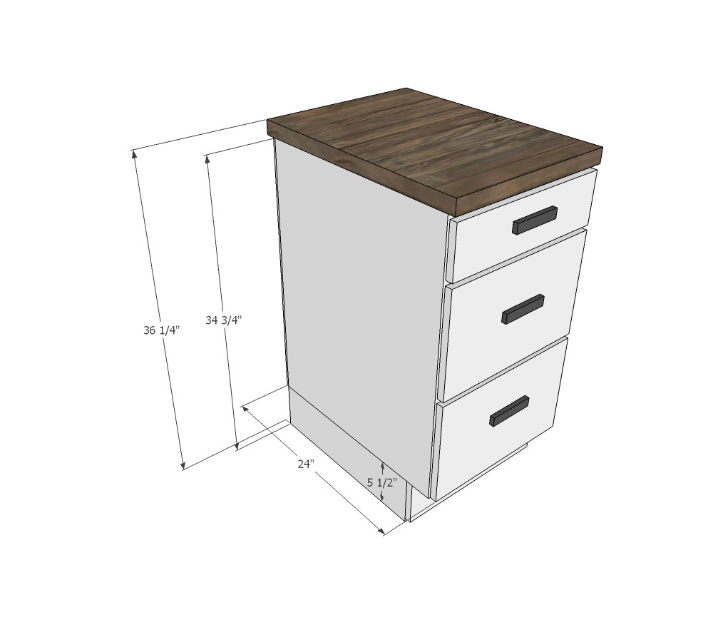 Standard Kitchen Cabinet Depths
 File Cabinet Base • Cabinet Ideas