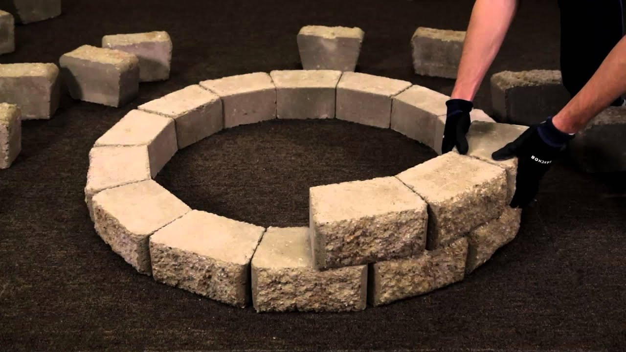 Stone Firepit Kit
 How to Install a Hudson Stone™ Fire Pit Kit