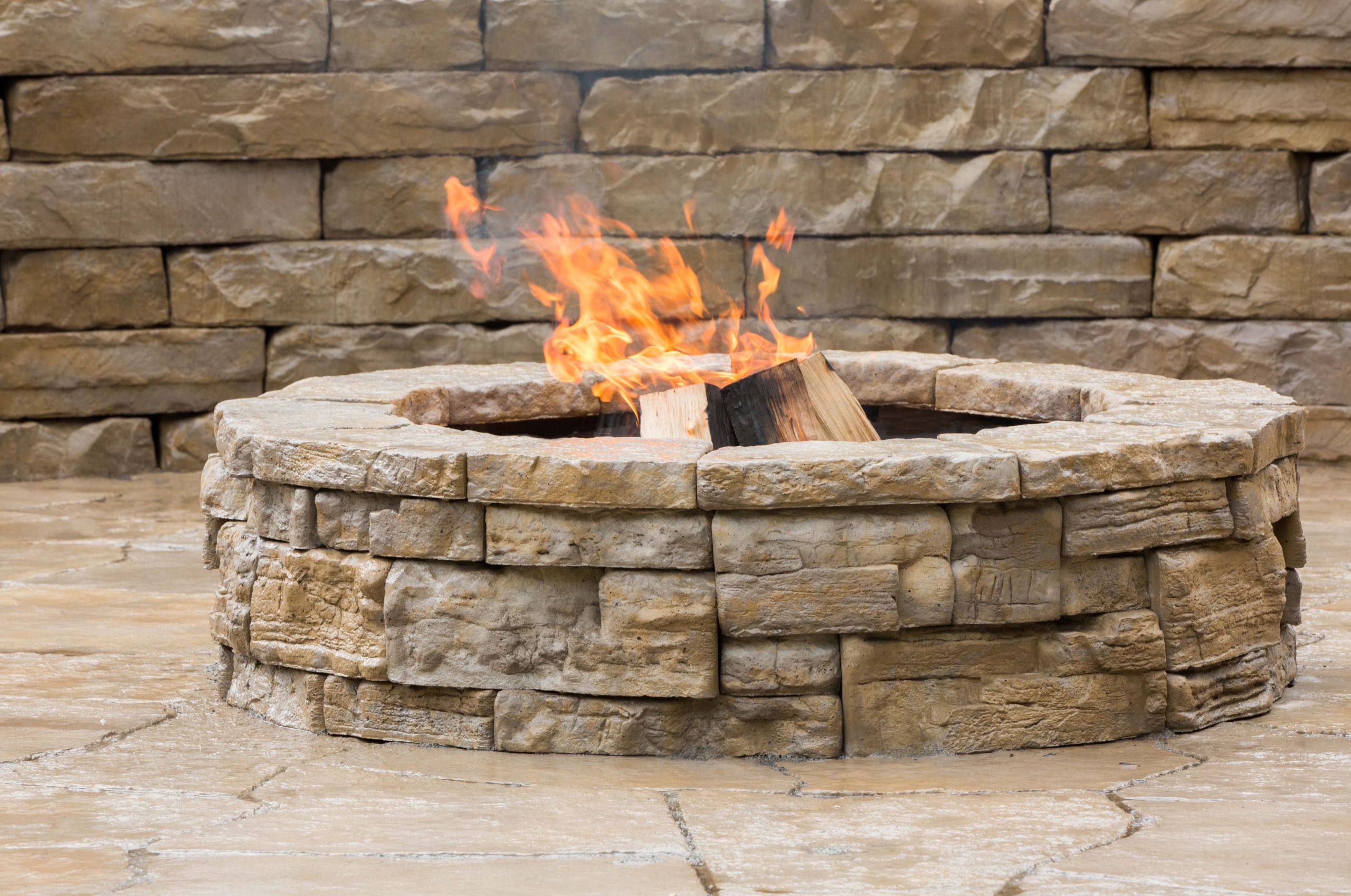 Stone Firepit Kit
 Technical Resources Belvedere Fire Pit Kit