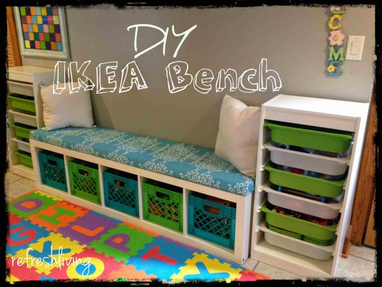 Storage Bench For Kids Room
 8 Cool DIY IKEA Hacks For Kids’ Toy Storage Shelterness