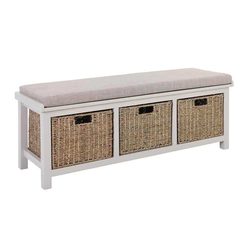 Storage Bench With Cushion
 Atterley Storage Bench with Cushion