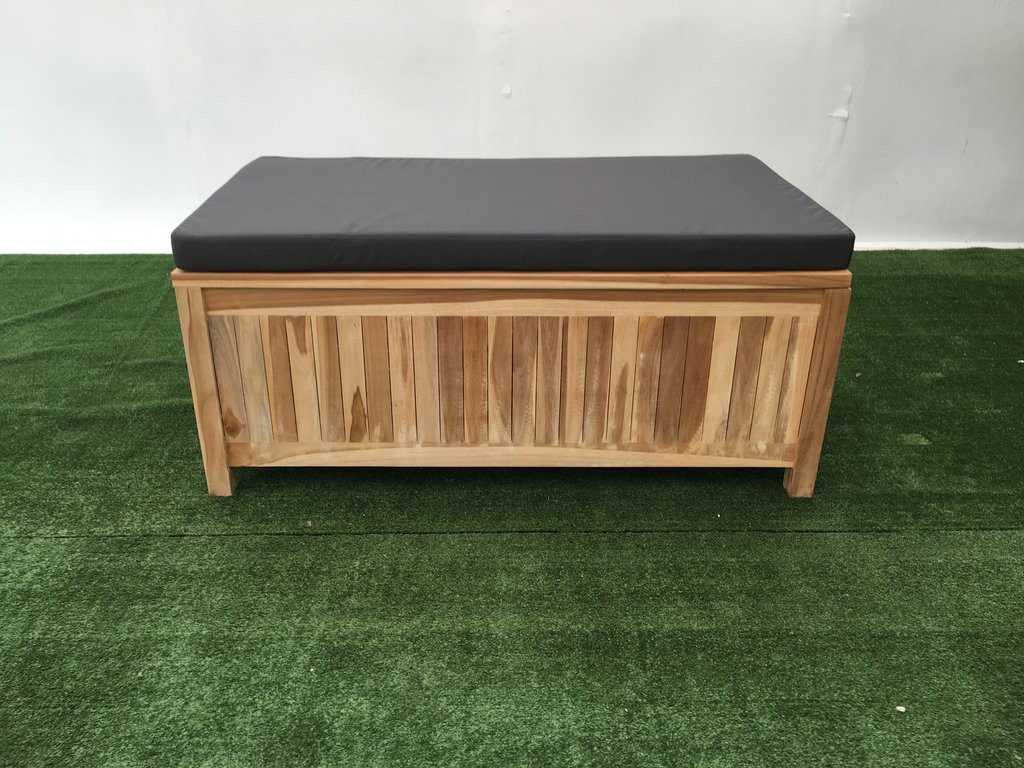Storage Bench With Cushion
 Storage Bench With Cushion
