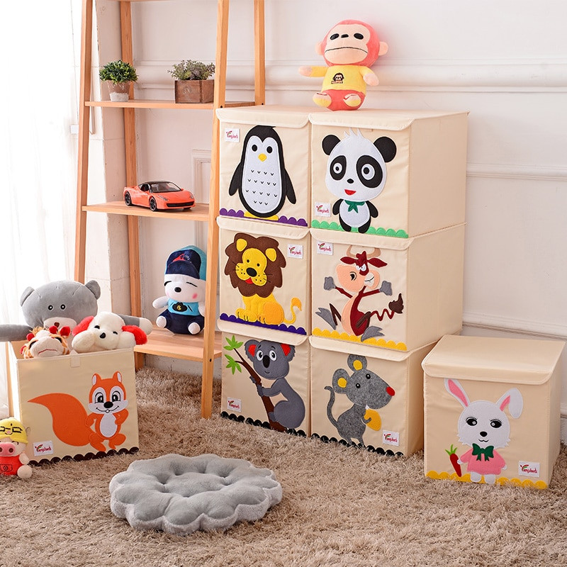 Storage Bins For Kids Room
 Aliexpress Buy Hot Childrens Fabric Toy Storage Bins