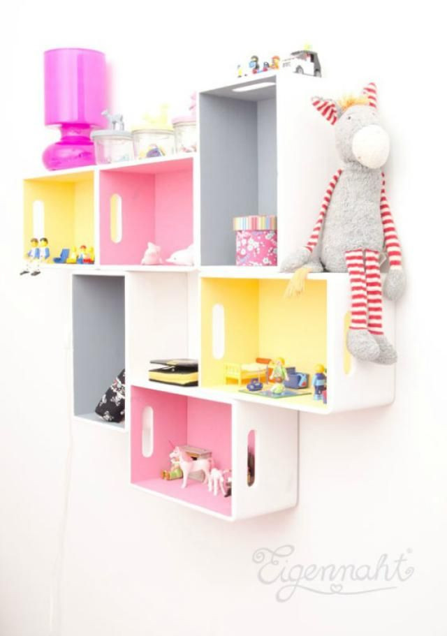 Storage Shelves For Kids Room
 12 DIY Shelf Ideas for Kids’ Rooms