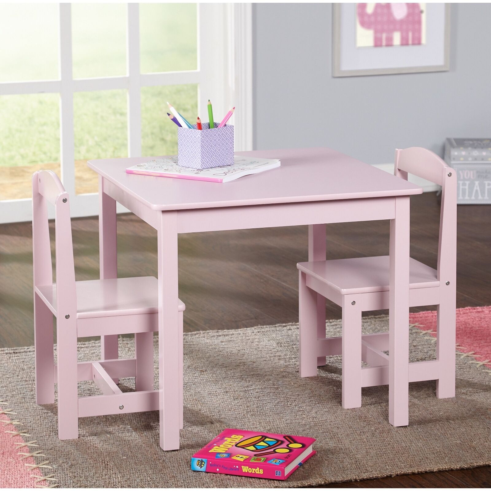Study Table For Kids
 Study Small Table and Chair Set Generic 3 Piece Wood