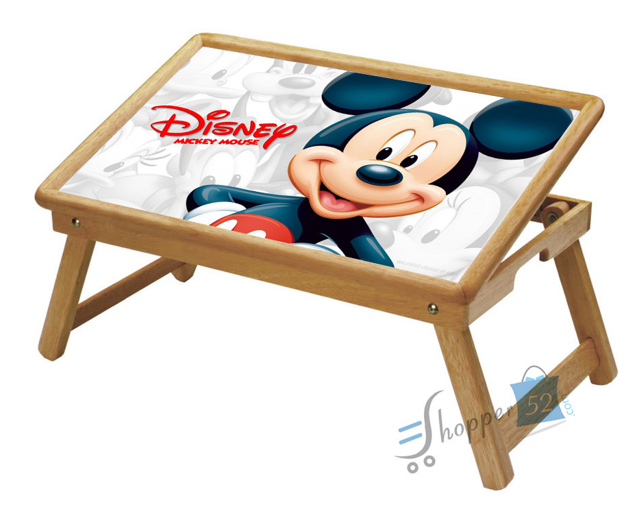 Study Table For Kids
 Mickey Mouse Multipurpose Foldable Wooden Study Table For